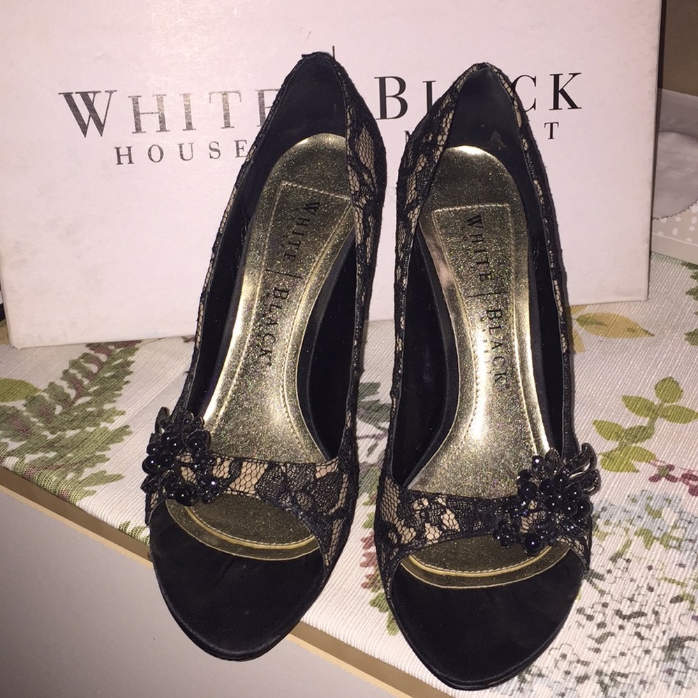 WHBM Lace Wedges